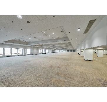 ■＜Ａ/Ｂ/Ｃホール＞ 大阪市内でも圧倒的広さ！3ホール最大2877㎡の展示ホール