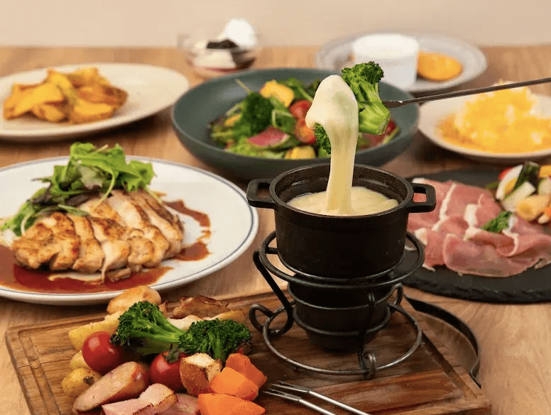 【スタンダード貸切パーティープラン】全6品2時間飲み放題付き前菜×チキングリル×チーズ屋さんのスイーツなど