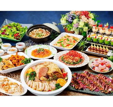 ～ビュッフェ形式　プレミアムコース～ 料理11品+選べる飲み放題+開催特典