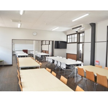 房総クロスヴィレッジ 会議室兼食堂