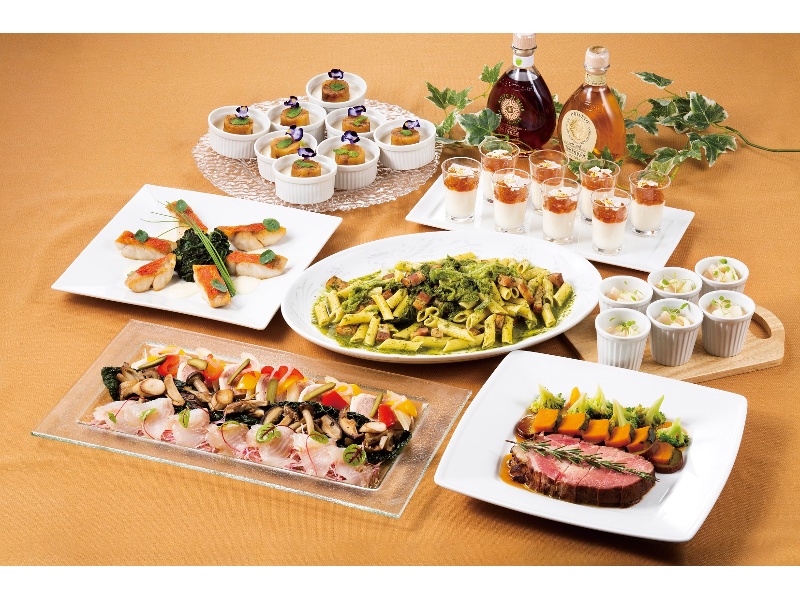 着席卓盛りプラン（2時間飲み放題付）