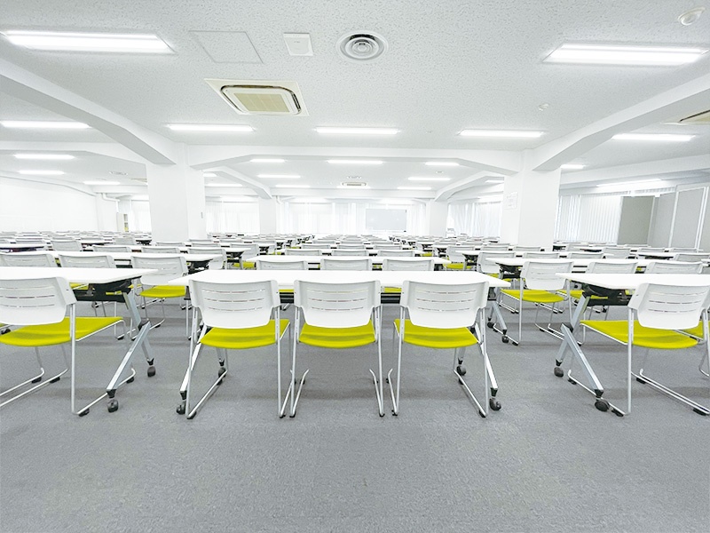 おすすめ用途：セミナー、イベント会場、展示会、学会、懇親会、社員研修、試験会場 等