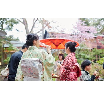【日本庭園でのウェルカムパーティ付き】庭パーティプラン