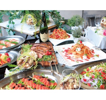 【カジュアルパーティプラン】料理全8品　2時間飲み放題付き