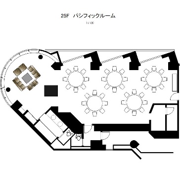 正餐レイアウト