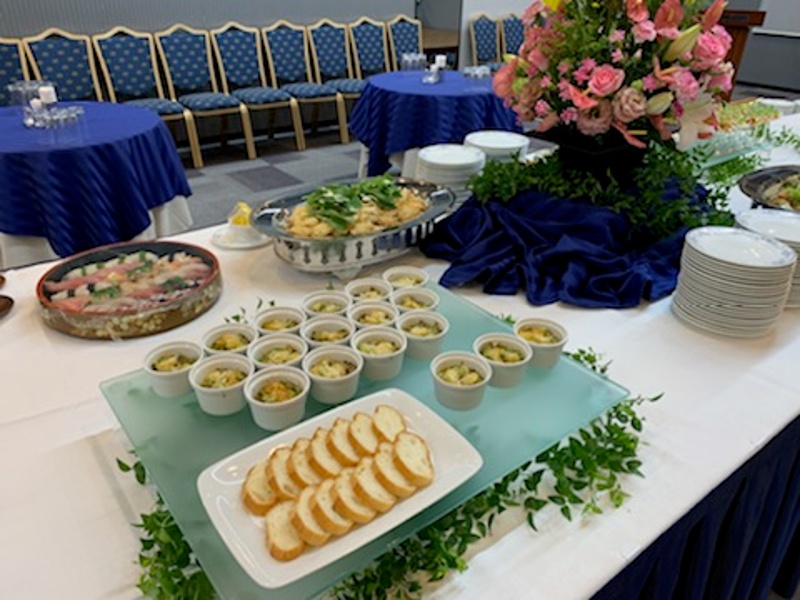 【会話がはずむ】立食ブッフェプラン