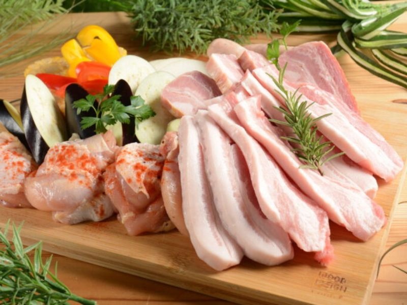 乙姫ポーク使用のお手軽ライトBBQプラン