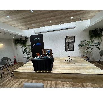 眼鏡の展示会＋物販 事例写真3枚目