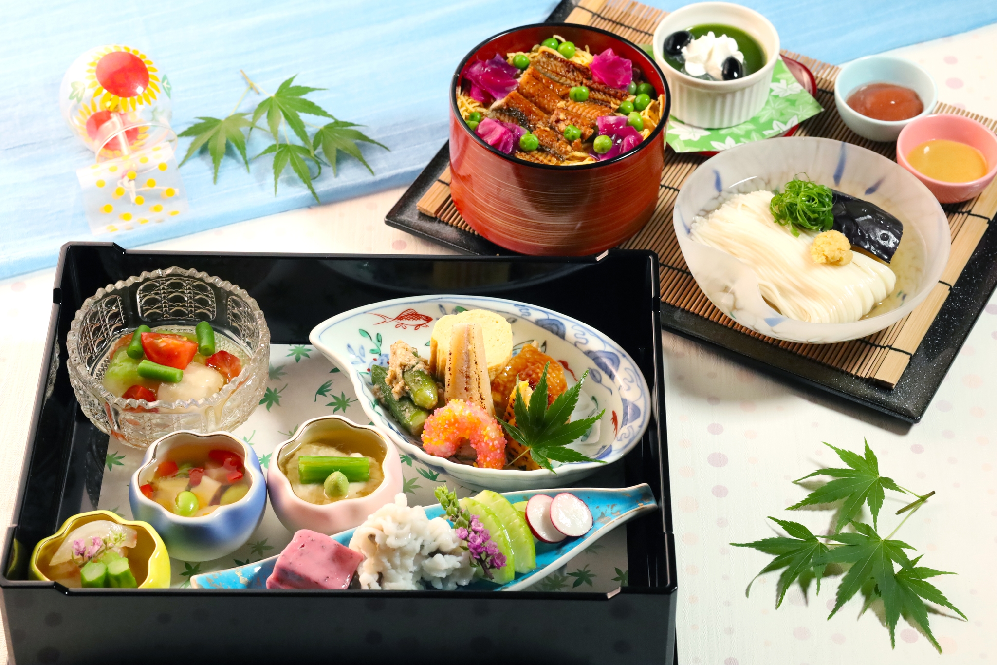 【期間限定】　平日和室で愉しむ涼彩（すずいろ）弁当プラン