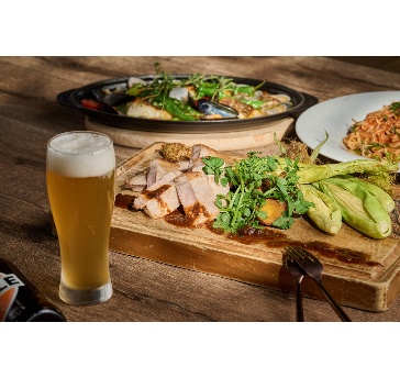 【ビアダイニングプラン6,980円】スパークリングを含む80種類2時間飲み放題＆季節のパスタやアクアパッツァなど全5品