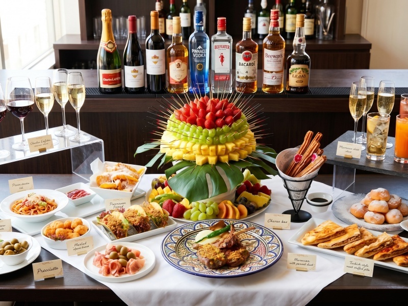 【1名5,500円】R1 スタンダードプラン　軽食、フィンガーフード数種類＋2時間飲み放題