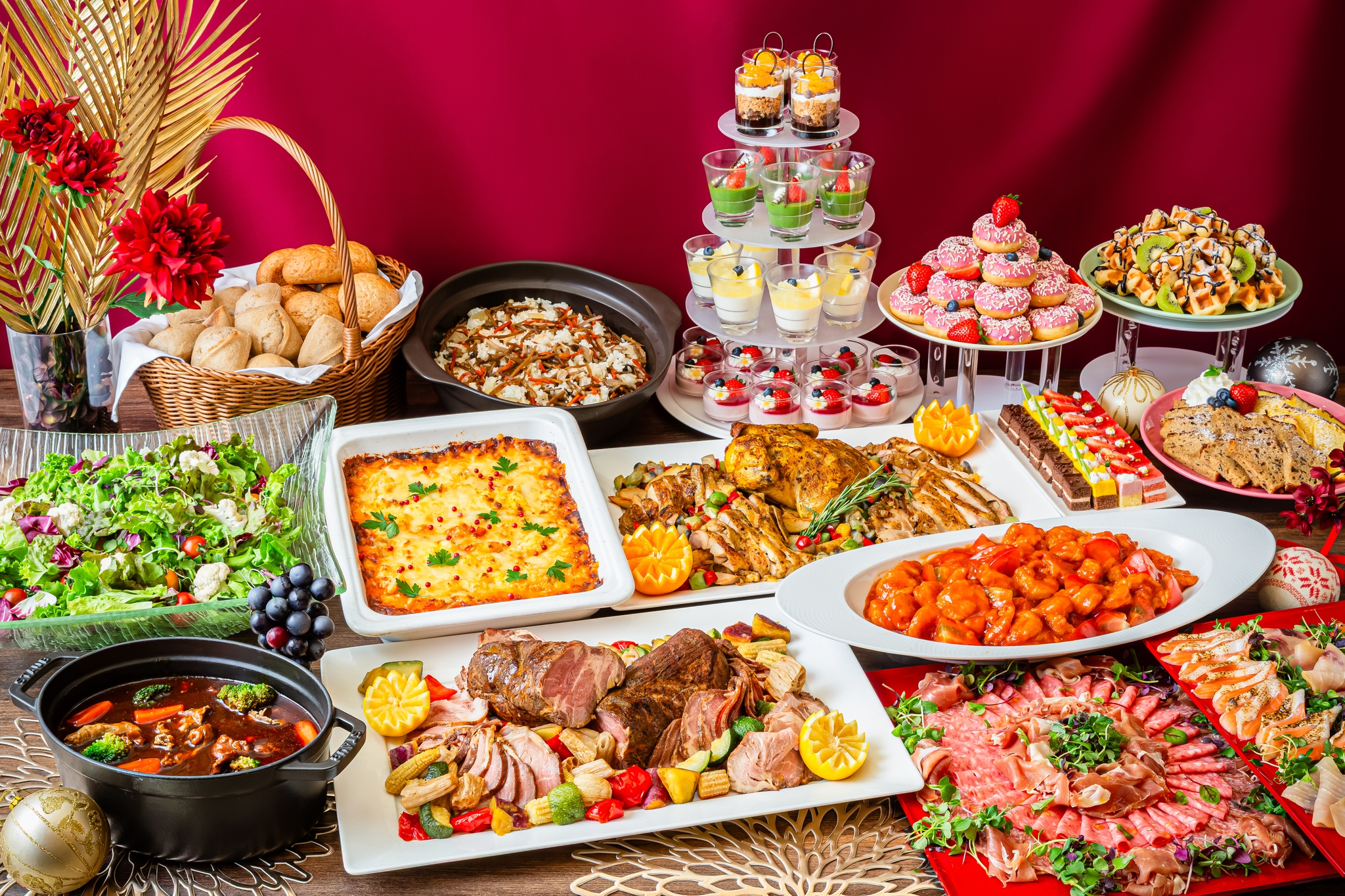 ★忘年会★スタンダードコース～ 料理8品+アルコール含む飲み放題+開催特典
