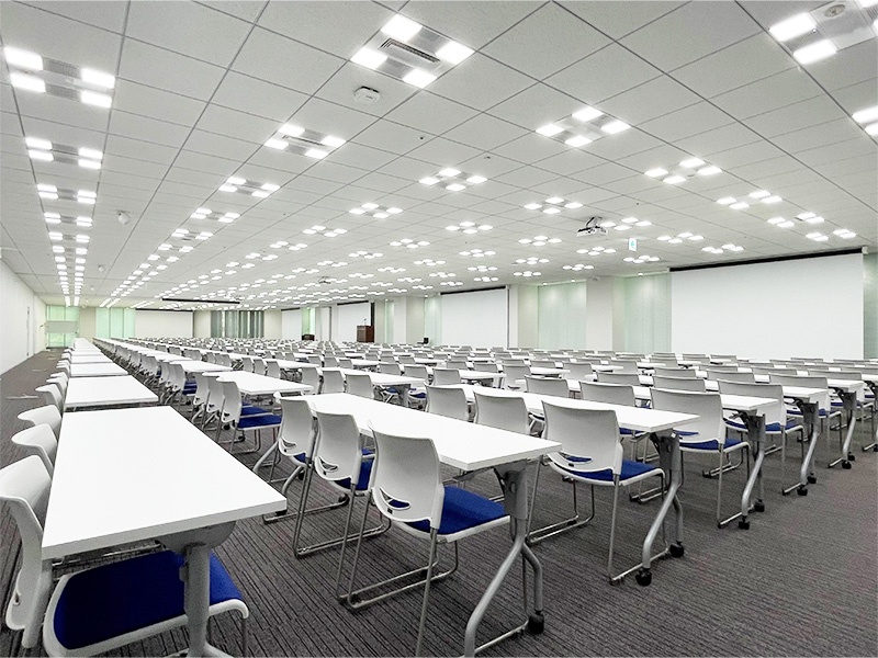おすすめ用途：セミナー、イベント会場、展示会、学会、懇親会、社員研修、試験会場 等