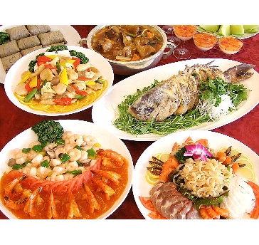 【歓送迎会・宴会・同窓会・お祝い・パーティープラン】中国料理コース