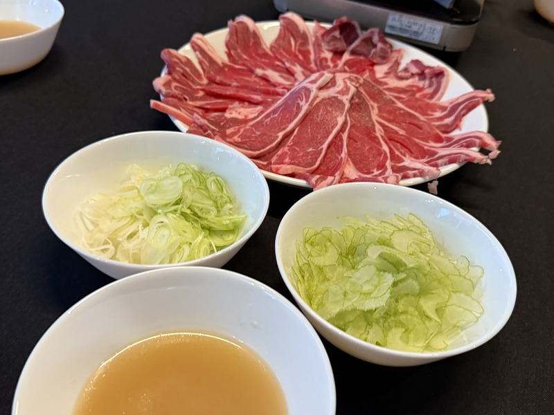 【120分飲み放題付】だし汁であっさり食べるジンギスカンコース