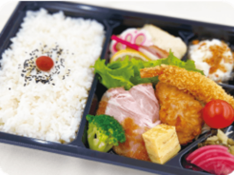 団体様向け ホテル立ち寄り昼
ホテル立ち寄りプラン（幕ノ内弁当）