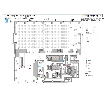 2F HALL 全体