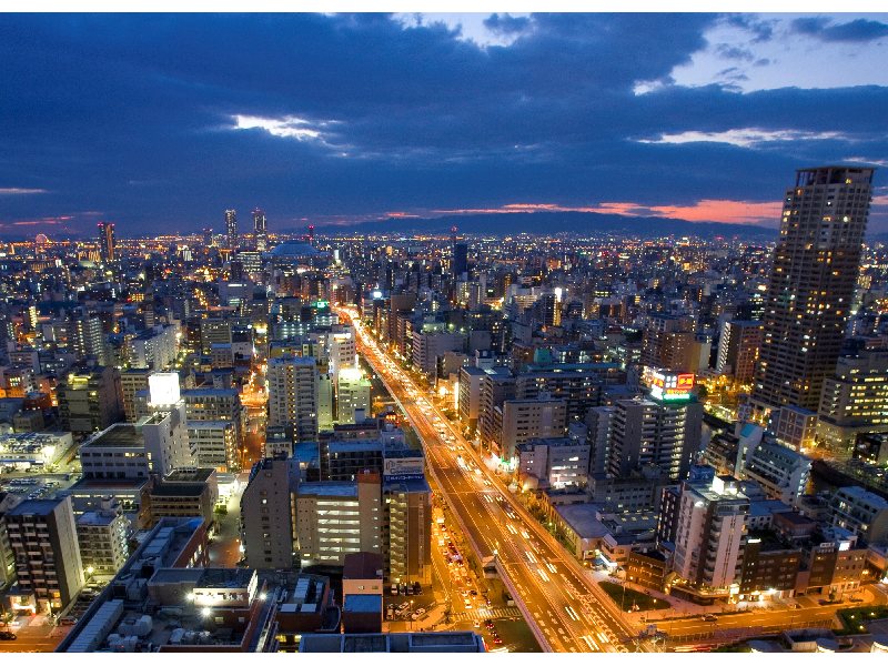 会場からの眺め（夜景）
