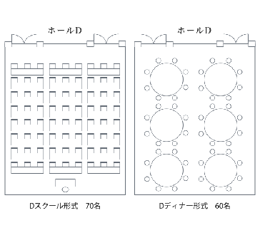 ホールD	