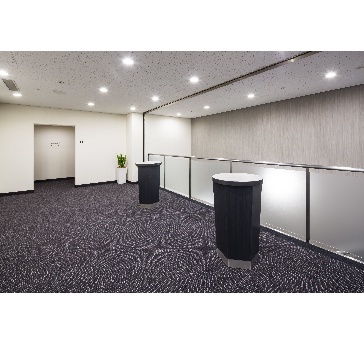 4階ロビーです
男女トイレがございます