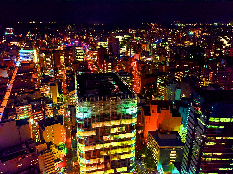 夜景を眺めながらのパーティーや懇親会が可能