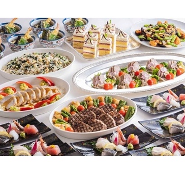 秋の美食 宴会プラン
ご宴会プラン【フードコース　8,500円】（和洋中 折衷料理 or 中国料理 or 洋食料理 or 和食料理））