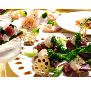 パーティープラン　プレミアム　大皿料理+飲み放題