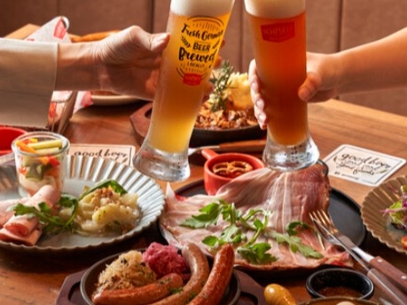 【飲み放題付き】 シュマッツコース　ドイツ料理を満喫 プラス500円でビール全種にも！