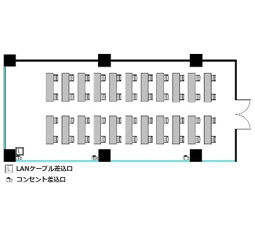 スクール : 最大44名