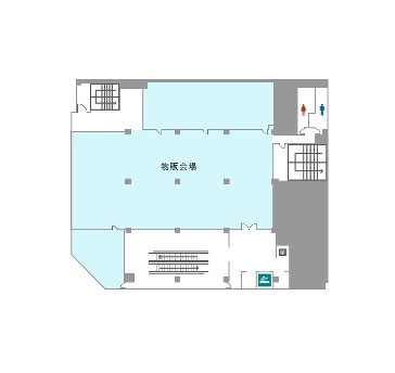 物販会場