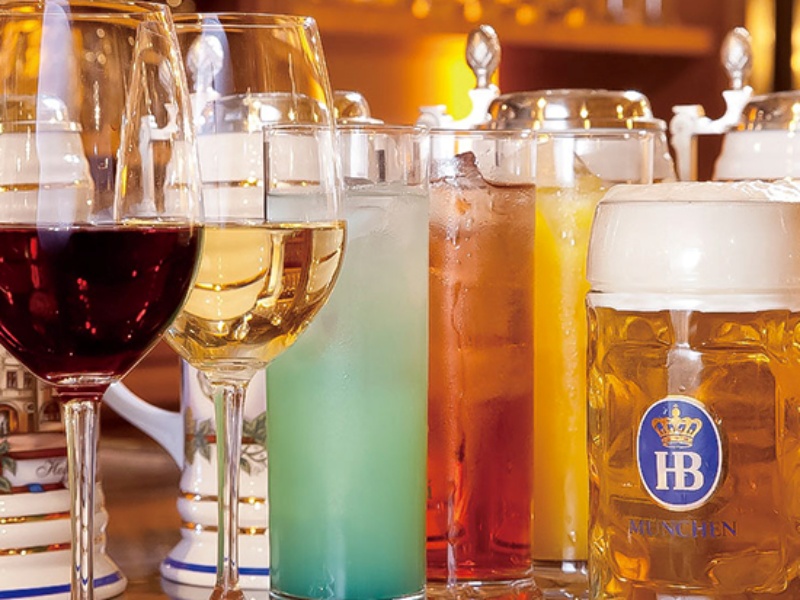 【終日OK！】3H飲み放題！11品5皿と樽生1種プレゼント！店内ビアガーデンコース