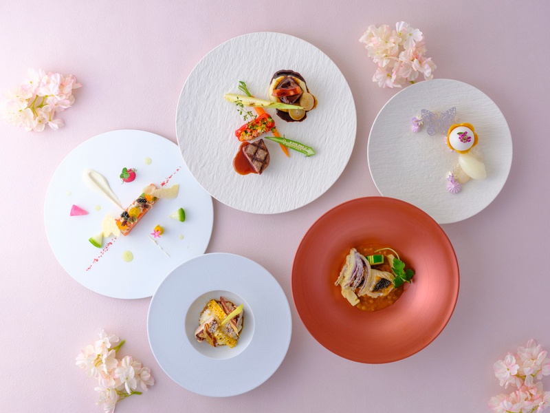 【お料理】
イメージです。
※季節によりメニュー変更いたしますのでご注意ください。
