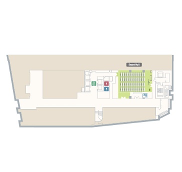 EventHall_180㎡_天井高2.5ｍ_セミナーやイベント会場に最適！