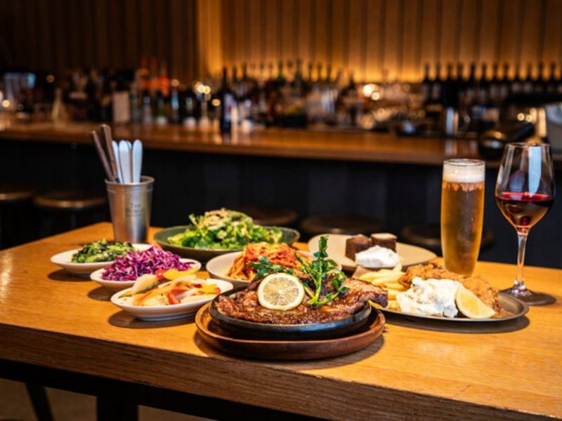 THE STEAK コース　2H飲み放題付き