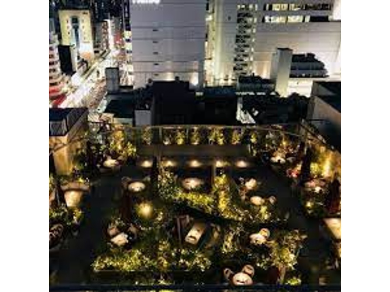 開放感のあるガーデンテラス