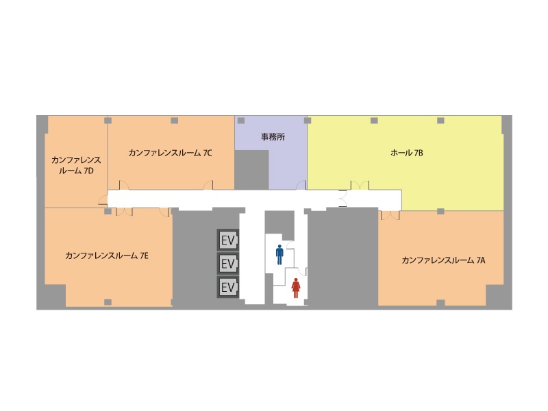 フロアマップ(7階)