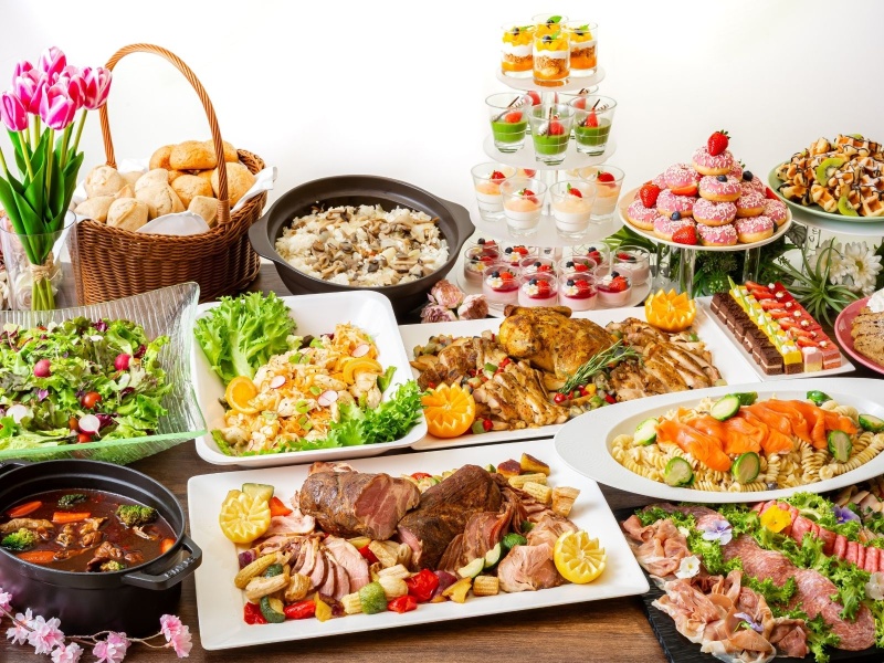 【貸切宴会】～スタンダードコース～ 料理8品ビュッフェ+選べる飲み放題+開催特典