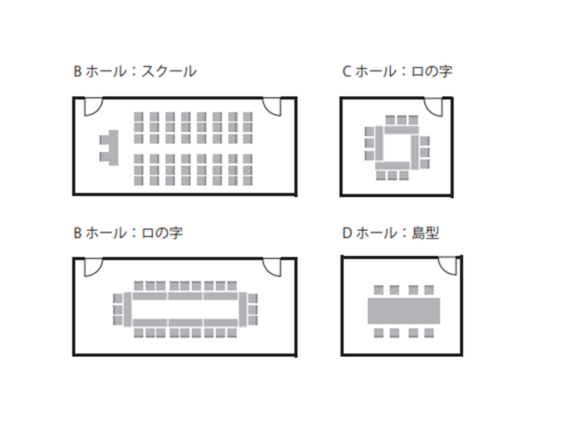 C・Dホール