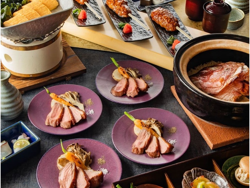 《個室確約》【土鍋懐石コース】全8品 2時間飲み放題付 6270円⇒5800円（税込）
