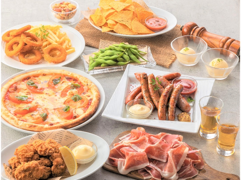 【貸切プラン】2時間飲み放題&オプション付<エクストラコース>4950円⇒4500円(税込)