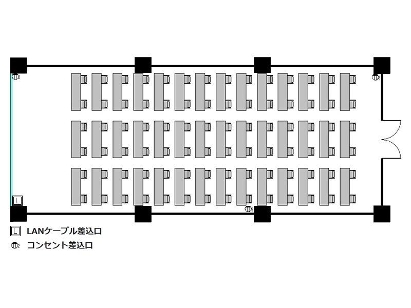 スクール : 最大84名