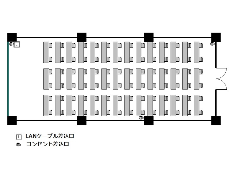 スクール : 最大84名
