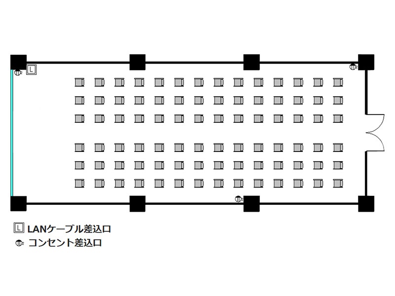 シアター : 最大84名
