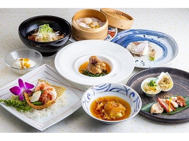 卓盛り形式(大皿料理) 中華料理 夏の宴席プラン¥8,000【2時間飲み放題付き】