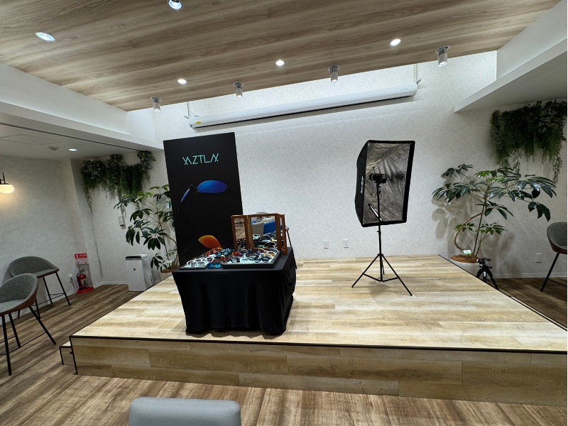 眼鏡の展示会＋物販 事例写真3枚目