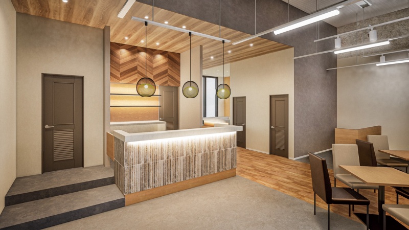 バーカウンター_イメージ画像です。
