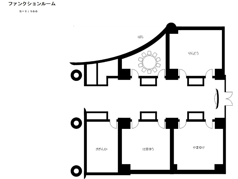 円卓レイアウト