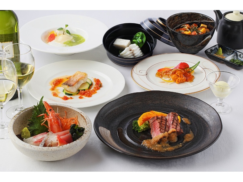 柔らかな夏の涼味会席プラン　9,000円着席コース