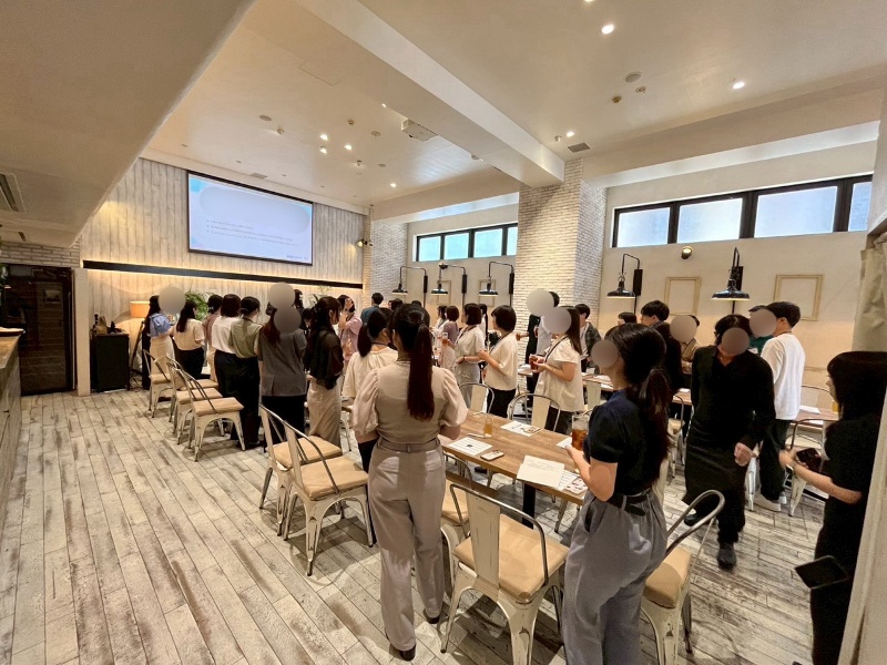 新卒社員の交流会 事例写真1枚目