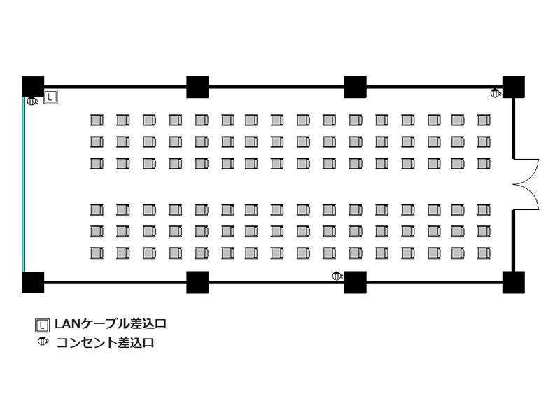 シアター : 最大840名